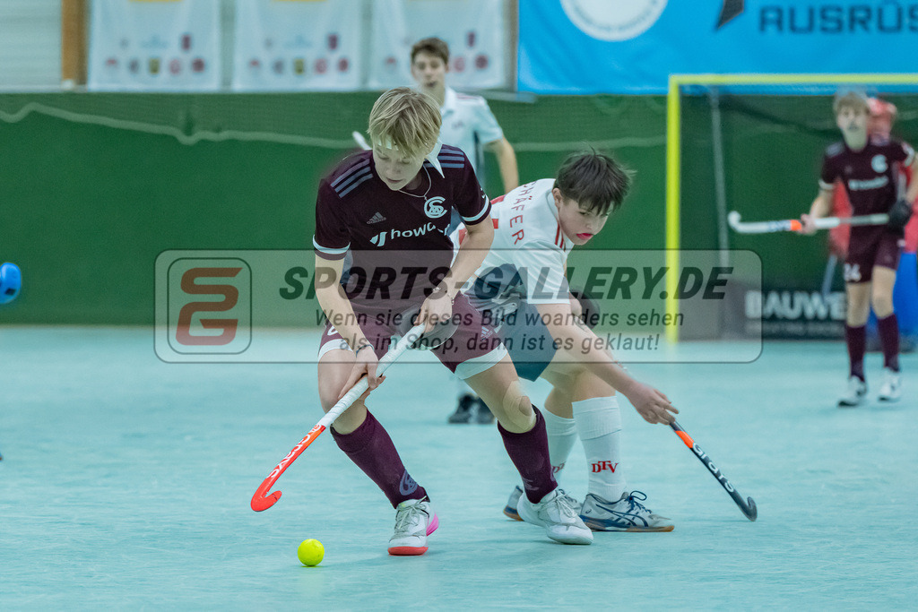 HK_20240225_108632 | Spiel um Platz 3 Deutsche Meisterschaft MU14 am 25.2.2024 Halle RW Köln, Köln ,