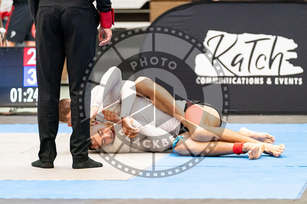 20230826PBB54992 | Fighters compete during the AJP INTLPRO BJJ and grappling competition in Hamburg, Germany, on August 26 2023.