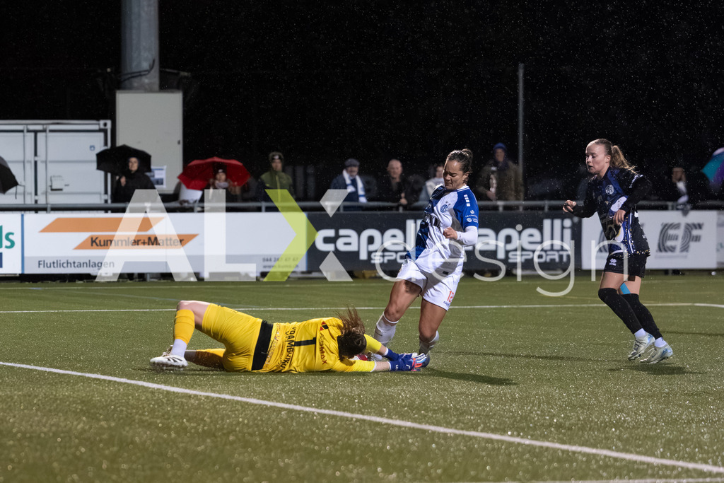 Fußball I Frauen I Saison 2025-2026 I AXA Women's Super League | Women I 14. Spieltag I Grasshoppers Club Zürich - FC Luzern I 14.02.2026 | 1 Lea Kramoviku (CH) (FC Luzern) – Tor - Realisiert mit Pictrs.com