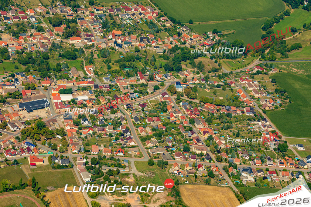 Schöne Luftaufnahme als Geschenk in Gartenweg Obhausen - Die Luftbildaufnahme wurde 2025 vom UL-Flugzeug heraus erstellt ( keine Drohne ) - Hochauflösende Luftaufnahme -Nicht vergleichbar mit Google Maps oder Satelittenbilder- Die Geschenkidee !Mit Lizenz und Bildrechte bestellbar