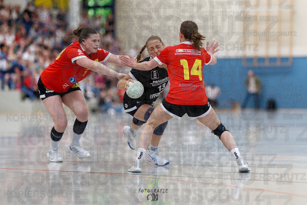 HSG Wettenberg - HSG Lumdatal | Wiederholungs-/Entscheidungsspiel um die Meisterschaft in der Frauen Oberliga Mitte und Aufstieg in die RegionalligaHSG Wettenberg - HSG Lumdatal am 11.05.2025 in Launsbach (Wettenberg) (Halle GS Launsbach (Wettenberg))Photo © 2025 - Jörg Heinrich - Realisiert mit Pictrs.com