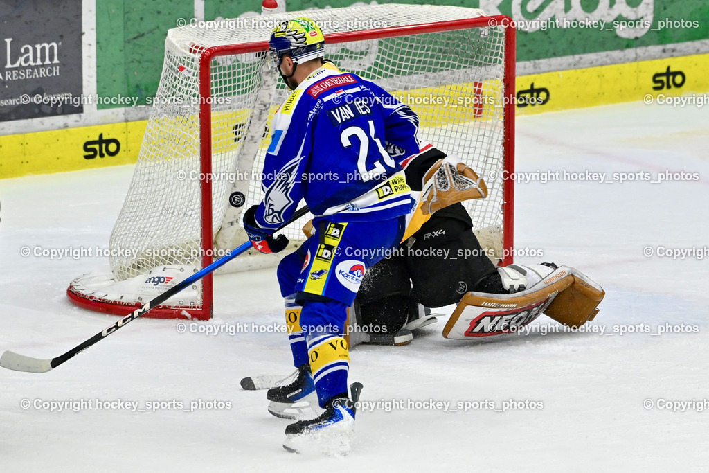 EC IDM Wärmepumpen VSV vs. Pioneers Vorarlberg | #26 Guus van Nes EC VSV, #31 David Madlener Pioneers Vorarlberg,  EC IDM Wärmepumpen VSV vs. Pioneers Vorarlberg, EC IDM Wärmepumpen VSV vs. Pioneers Vorarlberg am 22.02.2026 in Villach (Stadthalle Villach), Austria, (Photo by Bernd Stefan)