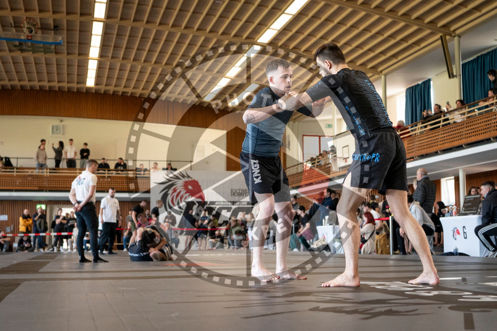 20240309PBB6049 | Fighters compete during the International Luta Livre (ILLCS) Spring Championship in Hannover, Germany, on March 9, 2024.