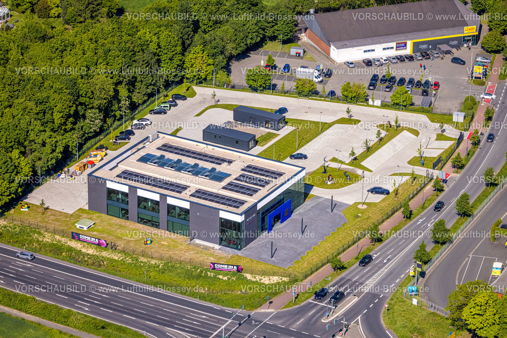 Hamm250500618GalerieMensing | Luftbild, Galerie Mensing, neuer Standort,  Hamm , Ruhrgebiet, Nordrhein-Westfalen, Deutschland