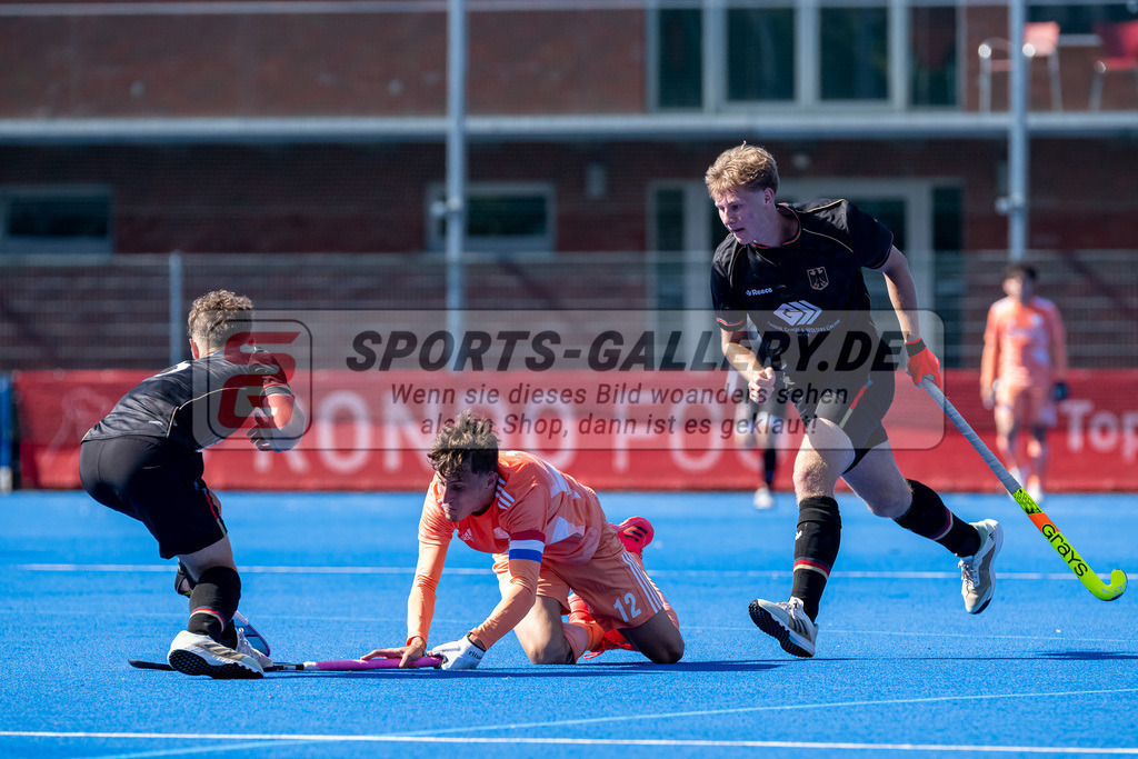 HK_20240628_102494 | MU18 Länderspiel Germany - Niederlande am 28.6.2024 Crefelder HTC, Krefeld ,