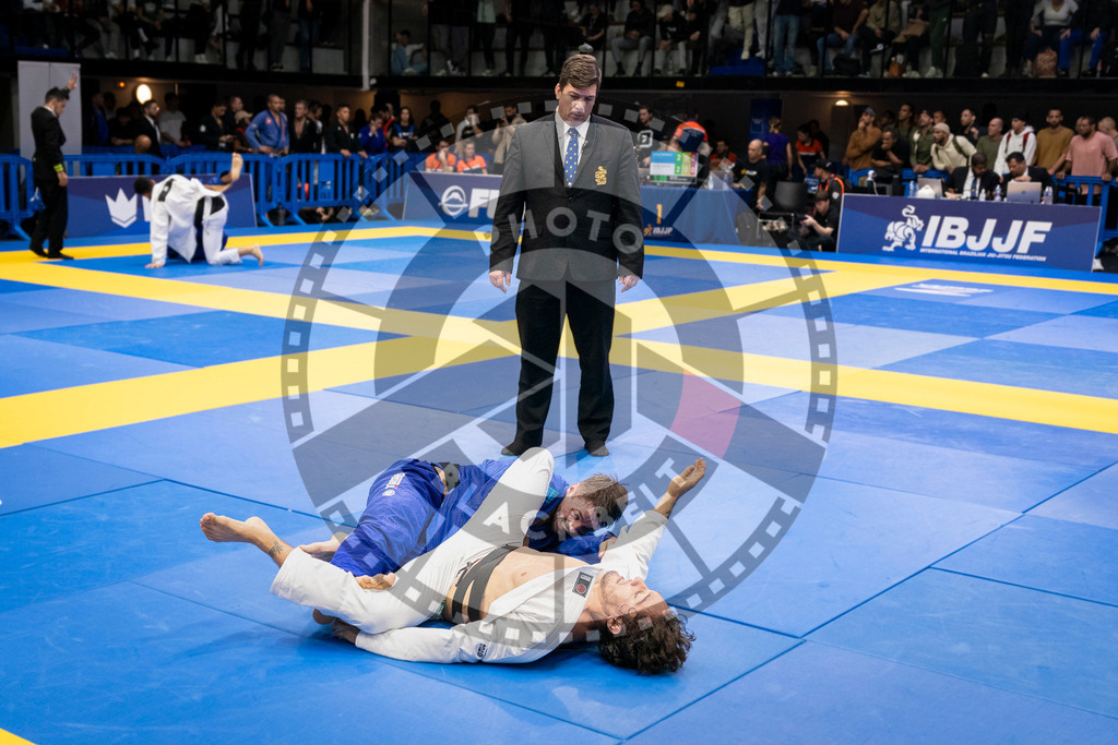 20240126PBB1311 | Fighters compete during the Brazilian Jiu-Jitsu European Championship of the IBJJF in Paris, France, on January 26, 2024.