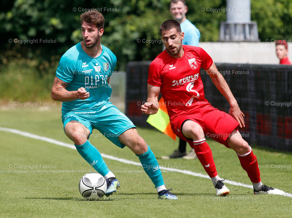 A_LUI_10062023_27 | SPORT,FUSSBALL, LL.OST ASKOE OEDT 1B-UFC PIENO ROHRBACH 10.06.2023 IM BILD: JOVAN PETROVIC (OEDT1B) UND (ROHRBACH) FOTO:FOTOLUI