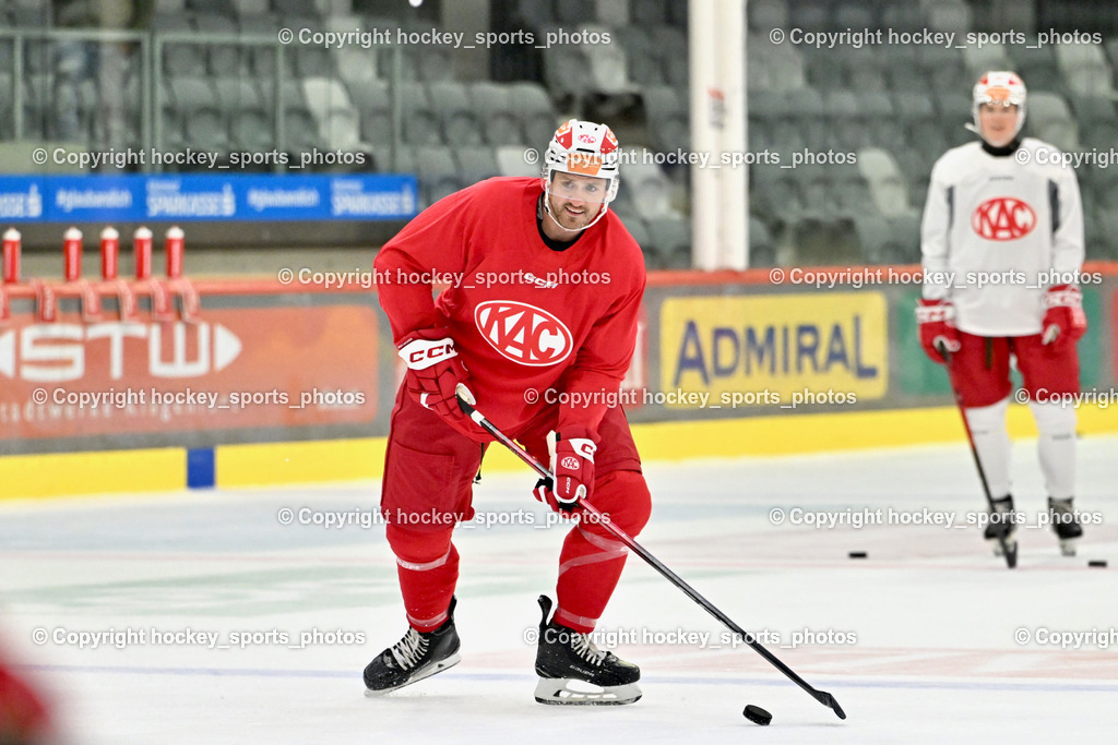 EC KAC Trainingsstart | Jordan Murray, EC KAC Neuzugang, EC KAC Trainingsstart, EC KAC Trainingsstart am 06.08.2025 in Klagenfurt (Heidi Horten Eishalle ), Austria, (Photo by Bernd Stefan)