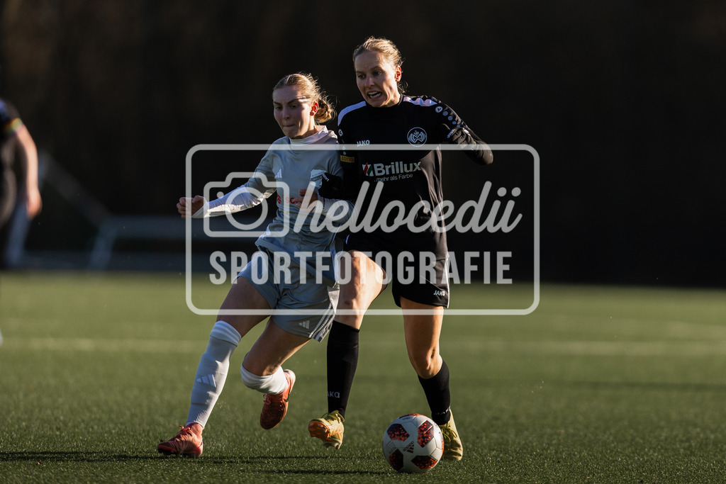 Fußball I Frauen I Saison 2025-2026 I Testspiel I DjK Wacker Mecklenbeck - BW Hollage I 08.02.2026-107 | Hannah Maruschke (15, BW Hollage) - Realisiert mit Pictrs.com