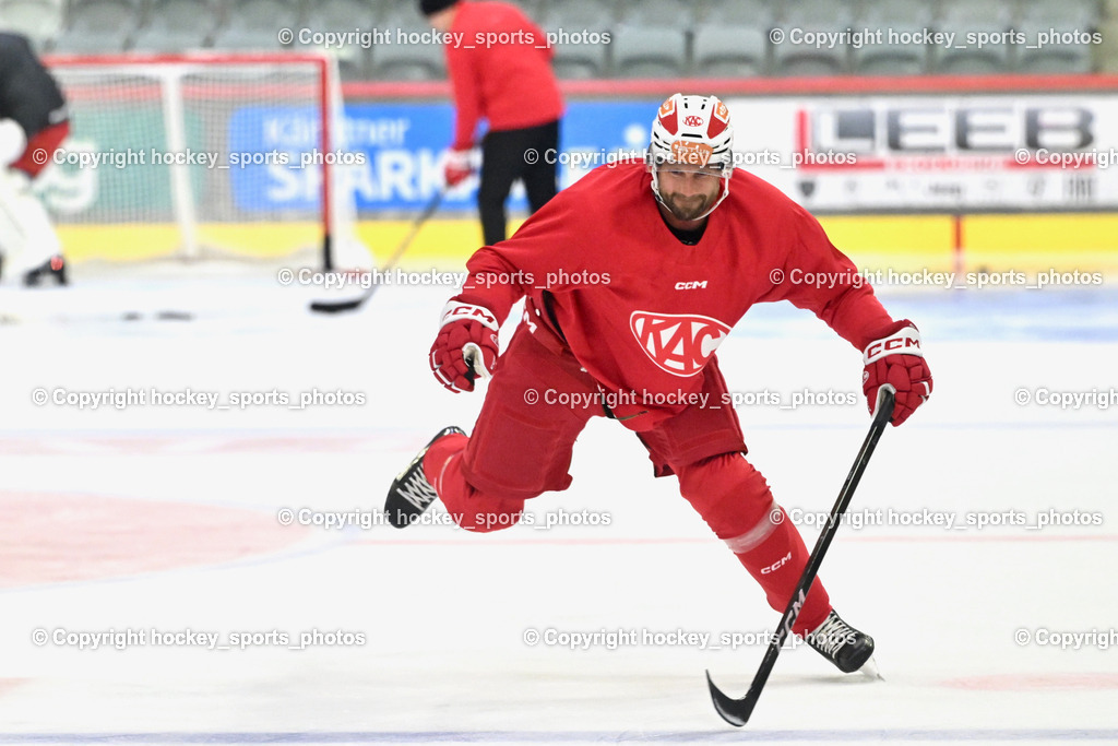 EC KAC Trainingsstart | Jan Mursak EC KAC, EC KAC Trainingsstart, EC KAC Trainingsstart am 06.08.2025 in Klagenfurt (Heidi Horten Eishalle ), Austria, (Photo by Bernd Stefan)