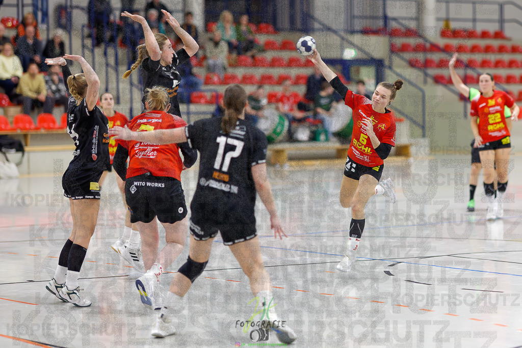 Frauen Regionalliga (HHV); HSG Wettenberg - HSG Twistetal | Frauen Regionalliga (HHV); HSG Wettenberg - HSG Twistetal am 08.11.2025 in Launsbach (Wettenberg) (Halle GS Launsbach (Wettenberg))Photo © 2025 - Jörg Heinrich - Realisiert mit Pictrs.com