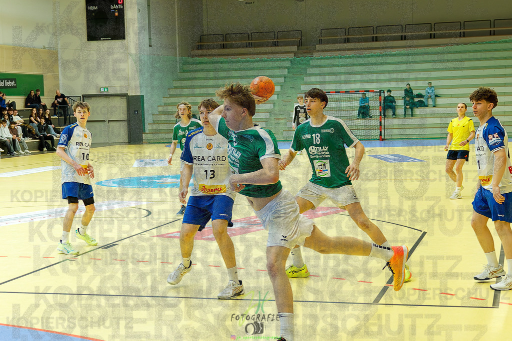 mJC-Regionalliga, Halbfinale Hessenmeisterschaft; HSG Dutenhofen/Münchholzhausen - TSV Pfungstadt | mJC-Regionalliga, Halbfinale Hessenmeisterschaft; HSG Dutenhofen/Münchholzhausen - TSV Pfungstadt am 15.03.2025 in Münchholzhausen (Sporthalle Münchholzhausen)Photo © 2025 - Jörg Heinrich - Realisiert mit Pictrs.com