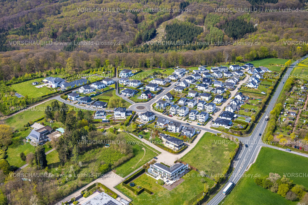 Arnsberg260402801 | Luftbild, Einfamilienhaus-Wohnsiedlung Zum Dollberg, Kreisverkehr, Neheim, Arnsberg, Sauerland, Nordrhein-Westfalen, Deutschland