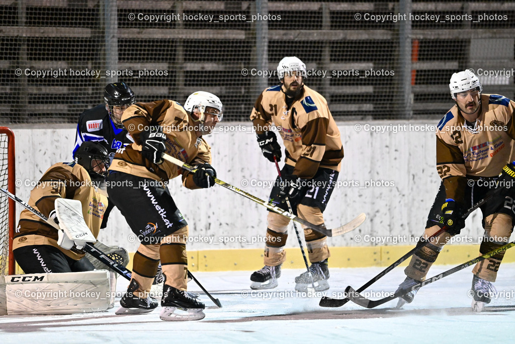EC Kellerberg vs. ASKÖ Görlach 27.1.2024 | #31 Frank Patrick, #77 Lasser Herbert Ulf, #21 Pettauer Christoph, #22 Matzke Timo