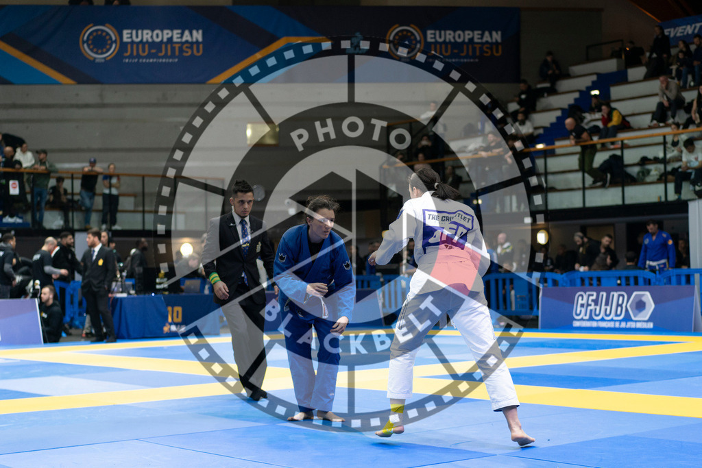 20240119PBB3224 | Fighters compete during the IBJJF European Championship in Paris, France, on January 19, 2024.