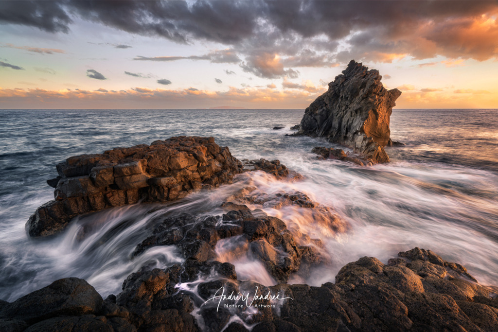 Raue Küste im weichen Licht | Andre Wandrei - Nature Artworx - Realisiert mit Pictrs.com