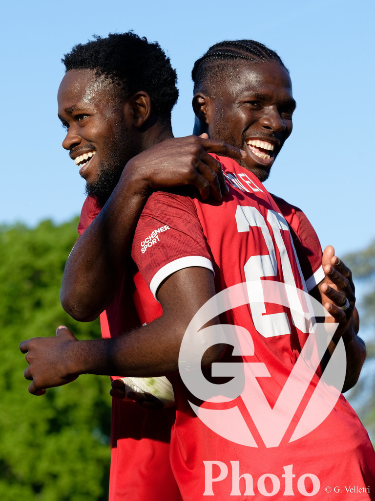 Lancy FC  v Servette FC M-21  - 1ere ligue Classic  | Geneva, Switzerland - April 25 : during the 1ere ligue Classic  match between Lancy FC  and Servette FC M-21  at Stade de Marignac on April 25 , 2026 in Geneva, Switzerland.
