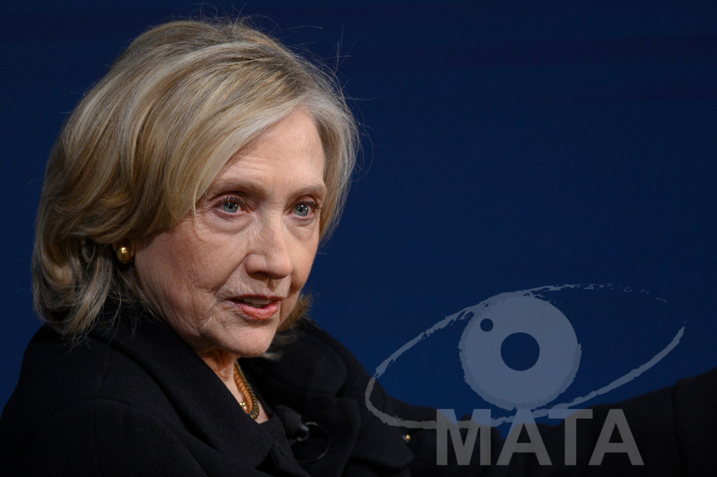 _DWI2845 | Die US-Politikerin Hillary Clinton auf der Veranstaltung Bridging Scholarship and Statecraft im Rahmen der Münchner Sicherheitskonferenz 2026. München, 13.02.2026 Bayern Deutschland  - Realisiert mit Pictrs.com