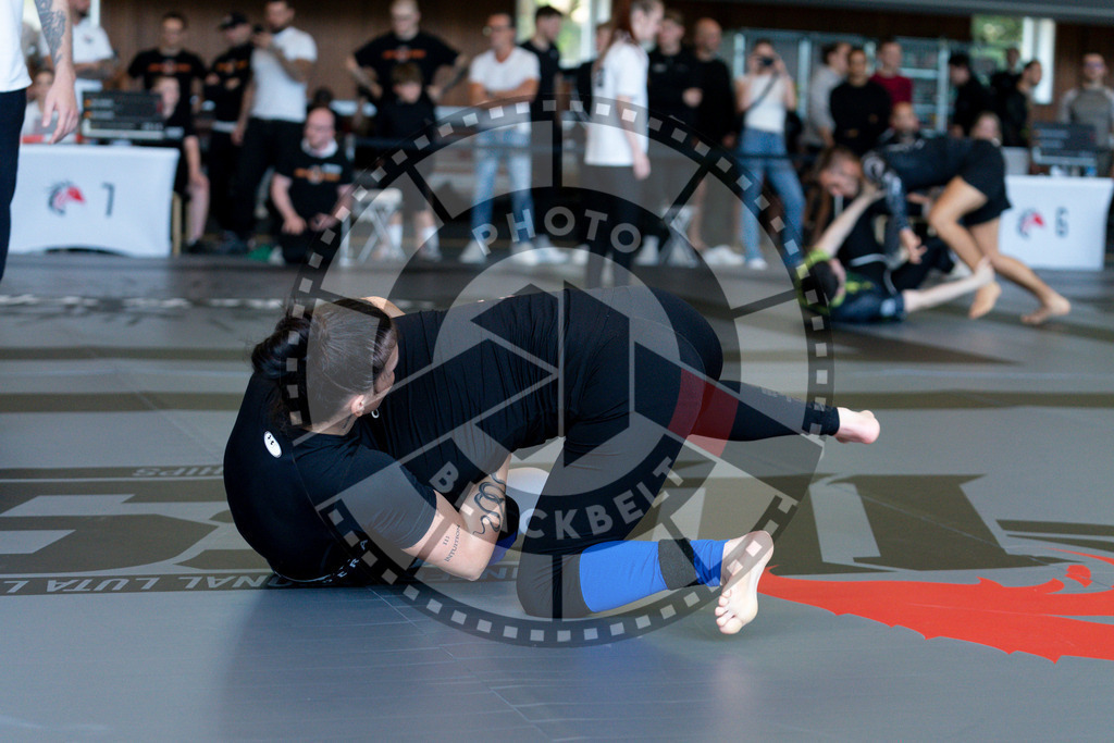 20240608PBB00779 | Fighters compete during the ILLCS VII summer edition luta livre competition in Hannover, Germany, on June 8, 2024.