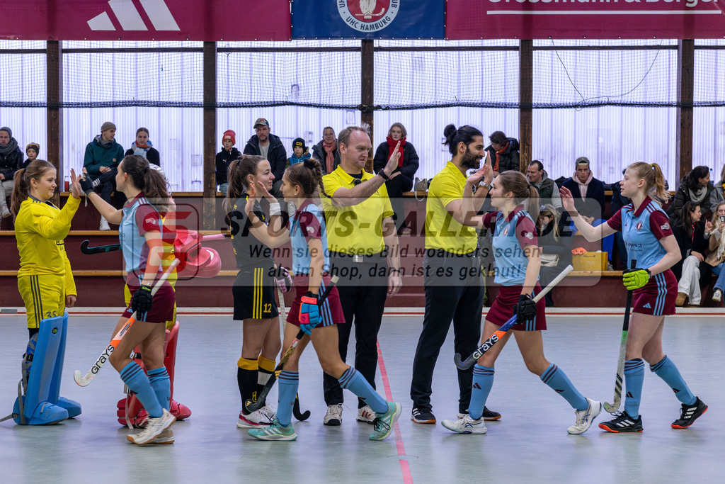 SM_2025-01-12_wD85_-138 | 1.Bundesliga Hallenhockey  (W) UHC - HTHC / 2:3 (2:1)