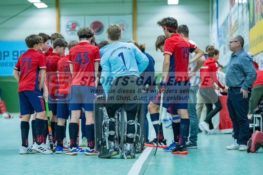 HK_20240225_108539 | Spiel um Platz 5 Deutsche Meisterschaft MU14 am 25.2.2024 Halle RW Köln, Köln ,