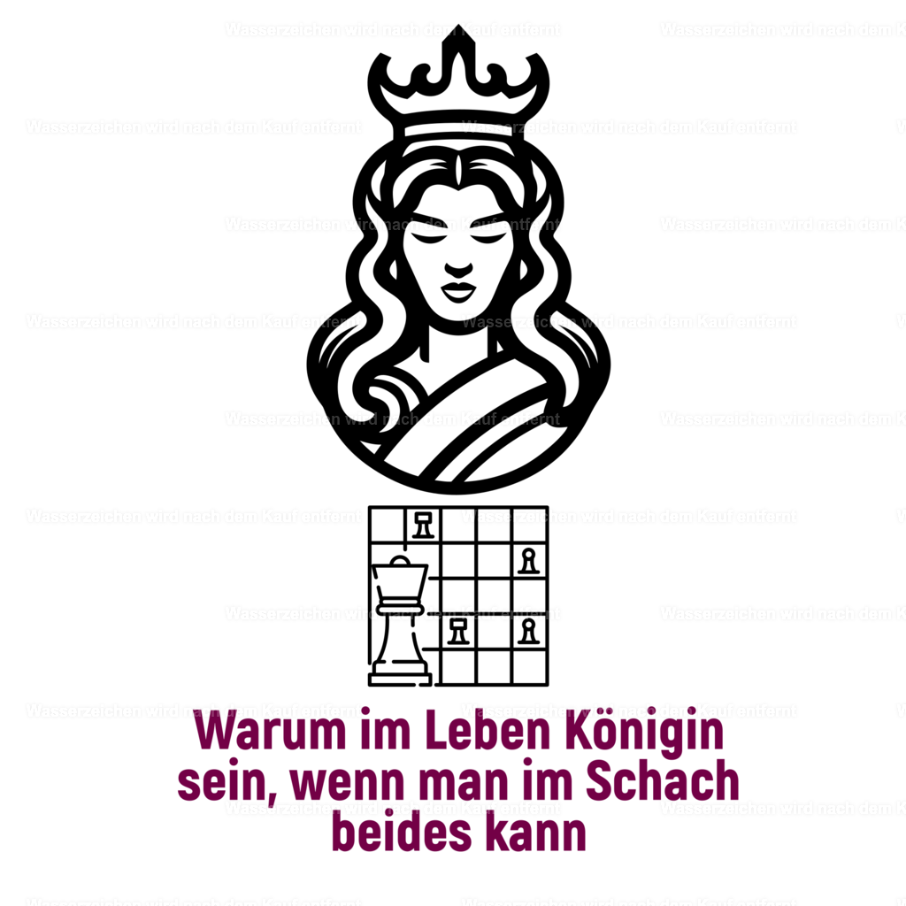 Markante T-Shirts Koenigin | Unsere T-Shirts mit markanten Sprüchen eignen sich nicht nur für den eigenen Gebrauch, sondern auch als originelle Geschenkidee für Freunde, Familie oder Kollegen. - Realisiert mit Pictrs.com