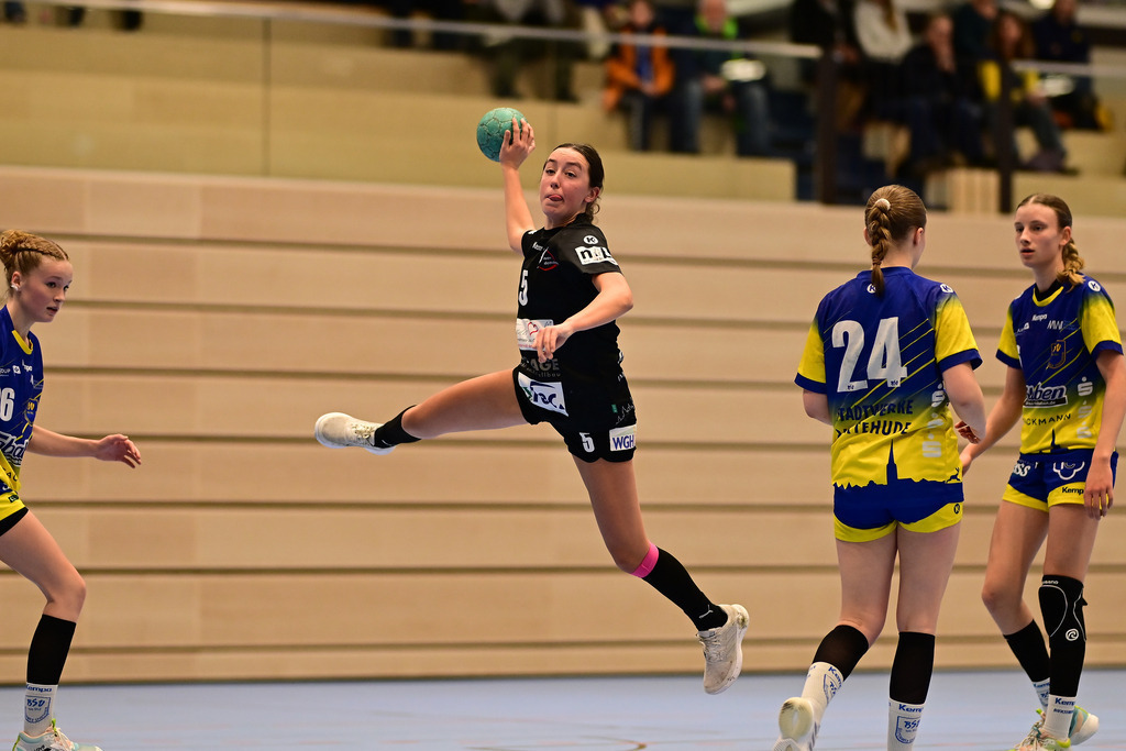 Handball I Juniorinnen I Saison 2025-2026 I Regionalliga I 9. Spieltag I Buxtehuder SV - TV Hannover-Badenstedt | Der Sportfotograf. - Realisiert mit Pictrs.com