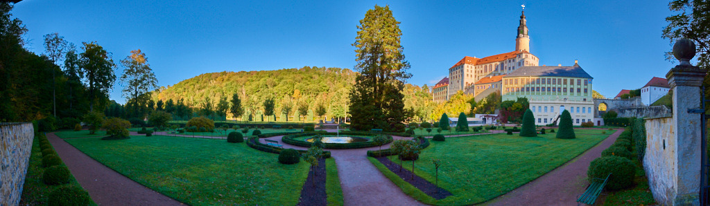 Der Schlosspark Weesenstein 01 | Bedeutsame Landschaften Deutschlands - Realisiert mit Pictrs.com