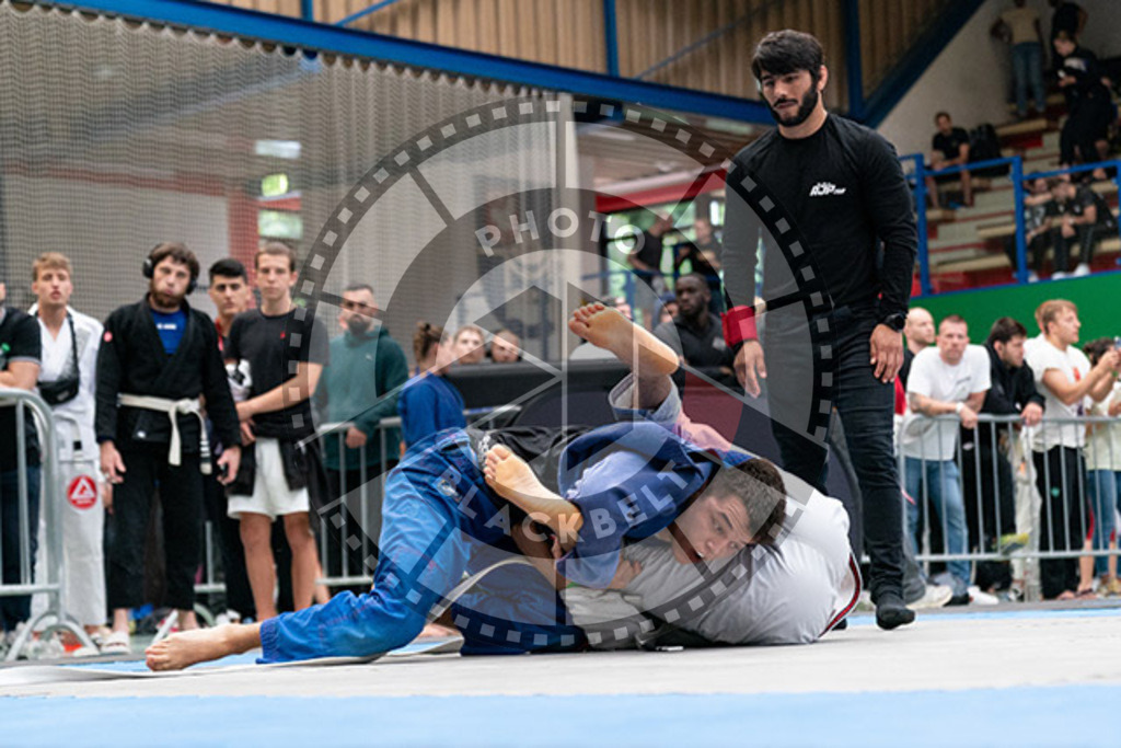 20230826PBB55826 | Fighters compete during the AJP INTLPRO BJJ and grappling competition in Hamburg, Germany, on August 26 2023.