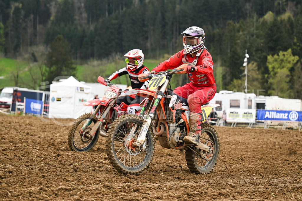 Motocross Schlatt bei Winterthur - 30. April 2023 | #711 Wirth Luca aus Au (CH) auf KTM in der Kategorie ProRace Serie am Motocross Schlatt bei Winterthur, 30. April 2023. 
Instagram: @mx_schlatt | @mc_wila | @sam_schweiz
Bild: Sportfotografie Markus Aeschimann | www.markus-aeschimann.ch - Realisiert mit Pictrs.com