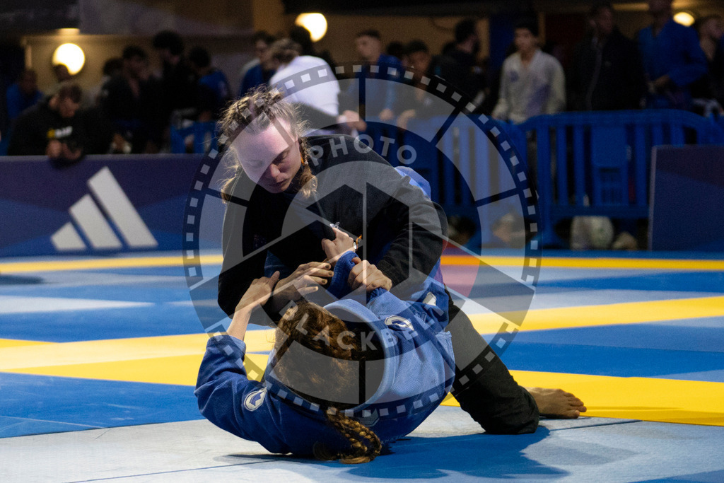 20240119PBB1344 | Fighters compete during the IBJJF European Championship in Paris, France, on January 19, 2024.