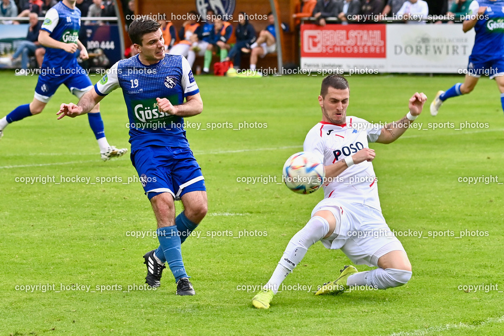 SV Dellach Gail vs. SAK 29.5.2023 | #19 Philipp Werner Kofler, #24 Zoran Vukovic