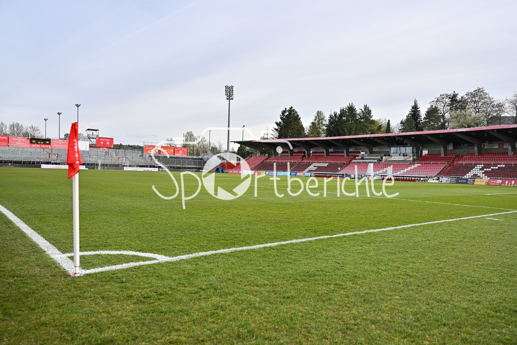 FC Würzburger Kickers - FC Bayern Amateure | WÜRZBURG, DEUTSCHLAND - 10. APRIL: impressionen aus dem inneren des Dallenbergstadions / Dallenbergstadion / Symbolbild vor dem Match zwischen dem FC Würzburger Kickers und den Amateuren des FC Bayern München am 28. Spieltag der Regionalliga Bayern in der AKON Arena