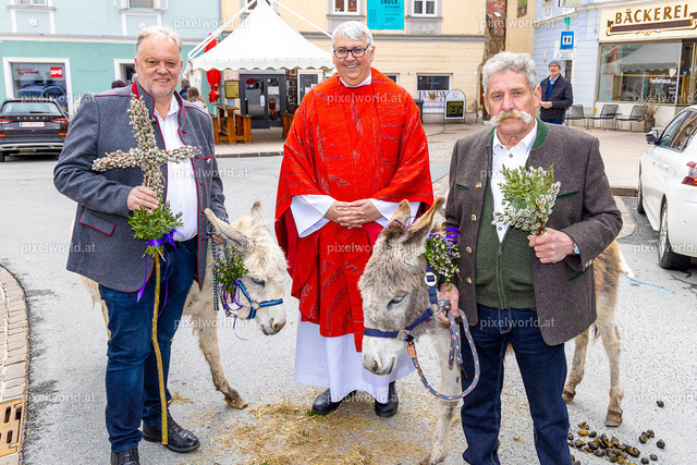 Palmbuschenweihe am Hauptplatz in Feldkirchen | Bildershop von pixelworld.at - Realisiert mit Pictrs.com