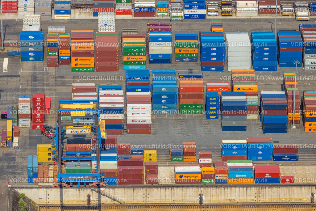 Duisburg230707496 | Luftbild, logport I Rheinhausen, Container, Friemersheim, Duisburg, Ruhrgebiet, Nordrhein-Westfalen, Deutschland