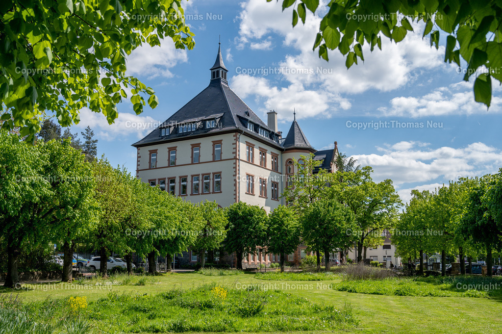 DSC_7976 | Bensheim Rathaus, ehemaliges Konvikt,   Das Konvikt war ein Internat in der Trägerschaft des Bistums Mainz, es bestand von 1888 bis 1981, Bild: Thomas Neu