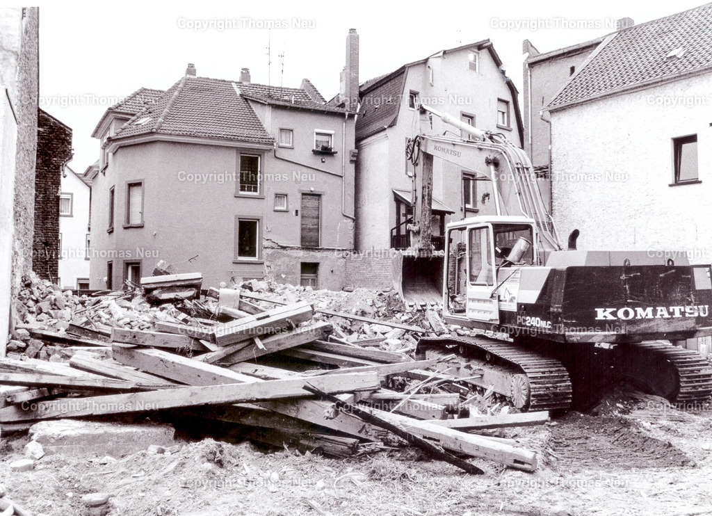 Scan 1 | bfr, Mittwochsserie, Abriss Bollerhof, Kellereigasse, ,, Bild: Thomas Neu