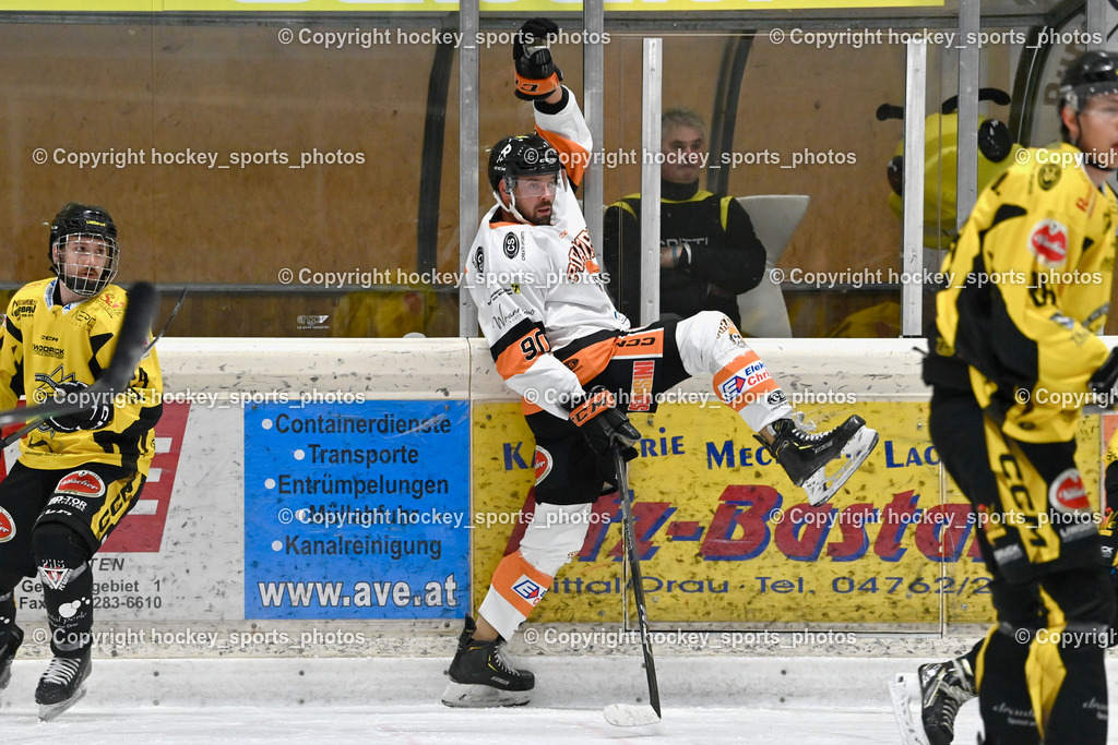 EC Spittal Hornets vs. USC Piraten Velden 7.2.2024 | #24 Brunner Noel, #90 Edlinger Patrick