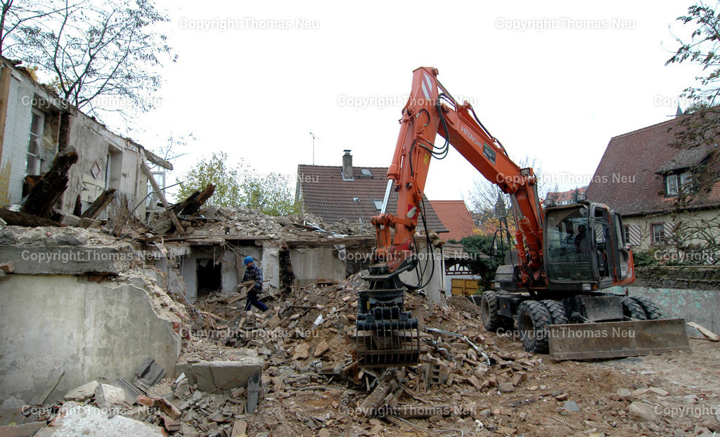 ABRISS2 | 1611Abriss WasserschlößchenBild: neu