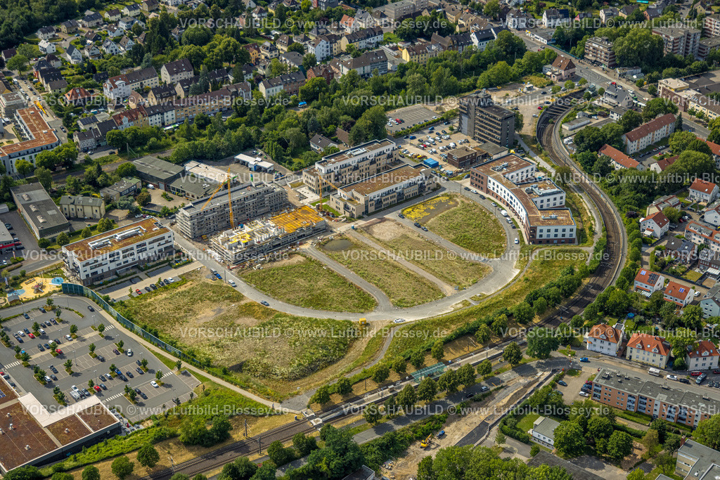 Dortmund230700702 | Luftbild, Hombrucher Bogen, Baustelle, Barop, Dortmund, Ruhrgebiet, Nordrhein-Westfalen, Deutschland