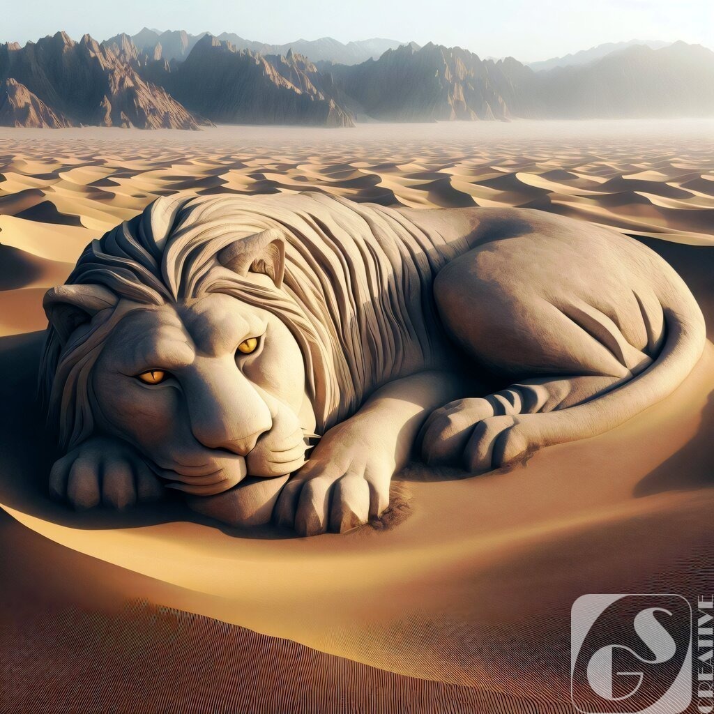 Lion in the dessert | Fotogeschenke aller Art, kostenlose Games und die schönsten KI-Bilder in 4K Qualität. Egal ob als Download, Leinwand, Kalender usw... Jetzt günstig bestellen!
 - Realisiert mit Pictrs.com