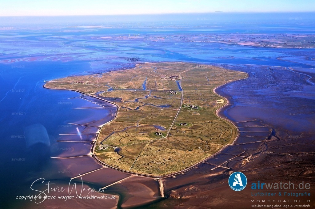 Halligen-Inseln-Weltnaturerbe-Wattenmeer-04-2023-airwatch-wagner-240A0253 | Entdecken Sie atemberaubende Luftbilder und Fotografien auf airwatch.de - Tauchen Sie ein in eine Welt voller faszinierender Aufnahmen aus der Vogelperspektive.