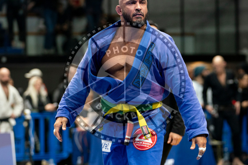 20240124PBB03794 | Fighters compete during the second day of the IBJJF European Championship in Paris, France, on January 24, 2024.