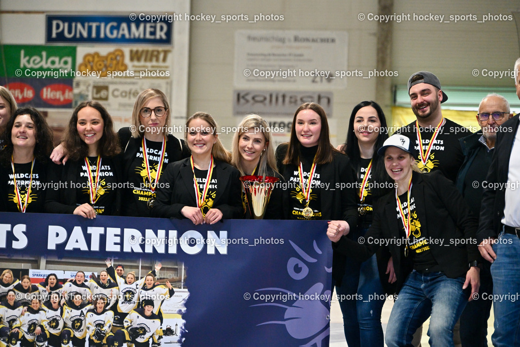 Wildcats Paternion Meister 2022/23 | hockey sports photos, Pressefotos, Sportfotos, hockey247, win 2day icehockeyleague, Handball Austria, Floorball Austria, ÖVV, Kärntner Eishockeyverband, KEHV, KFV, Kärntner Fussballverband, Österreichischer Volleyballverband, Alps Hockey League, ÖFB, 