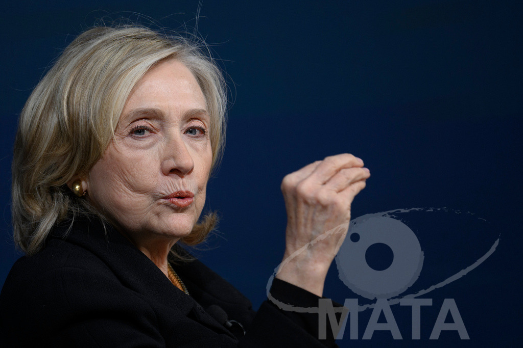 _DWA3803 | Die US-Politikerin Hillary Clinton auf der Veranstaltung Bridging Scholarship and Statecraft im Rahmen der Münchner Sicherheitskonferenz 2026. München, 13.02.2026 Bayern Deutschland  - Realisiert mit Pictrs.com