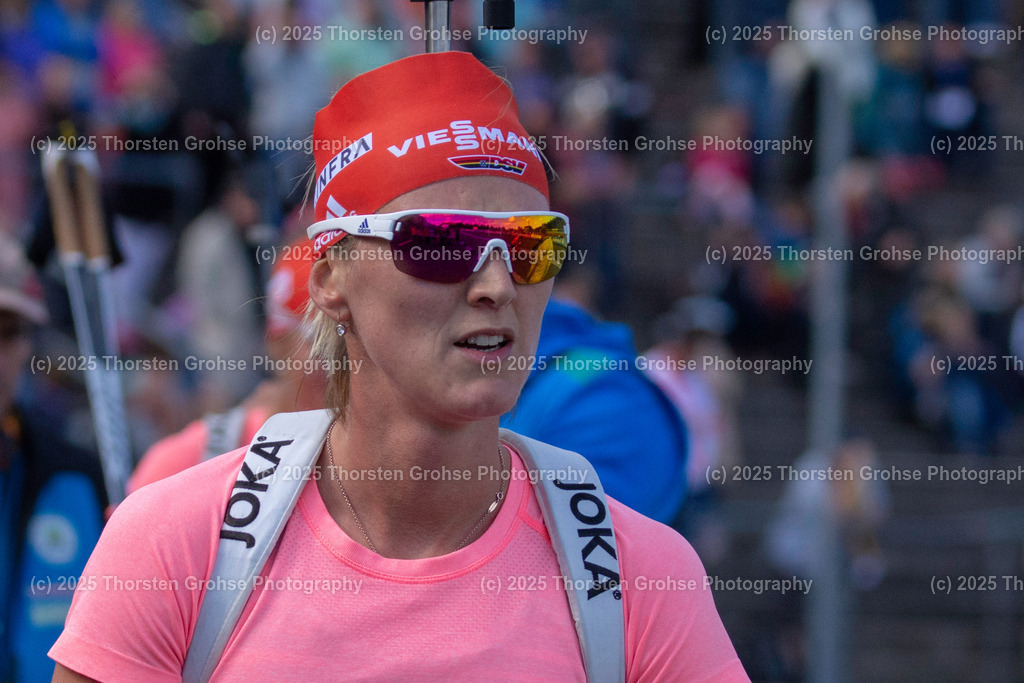 Deutsche Meisterschaften Biathlon 2018 | Deutsche Meisterschaften Biathlon 2018, Massenstart Frauen am 15.09.2018 in der DKB SKI ARENA in Oberhof, (Deutschland)

Bild: Denise Herrmann vom WSC Clausthal-Zellerfeld / BwB (1) - Realisiert mit Pictrs.com
