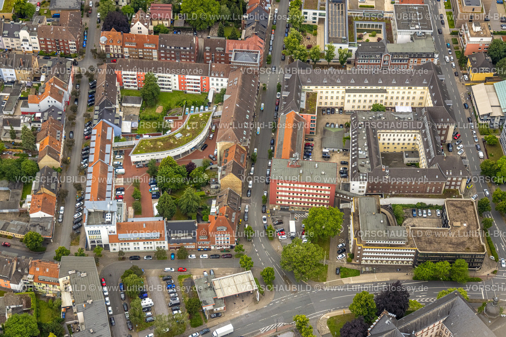 Hamm220604170 | Luftbild, Justizvollzugsanstalt Hamm, Finanzamt, Amtsgeriht, Polizei Haptwache Hamm, Mitte, Hamm, Ruhrgebiet, Nordrhein-Westfalen, Deutschland