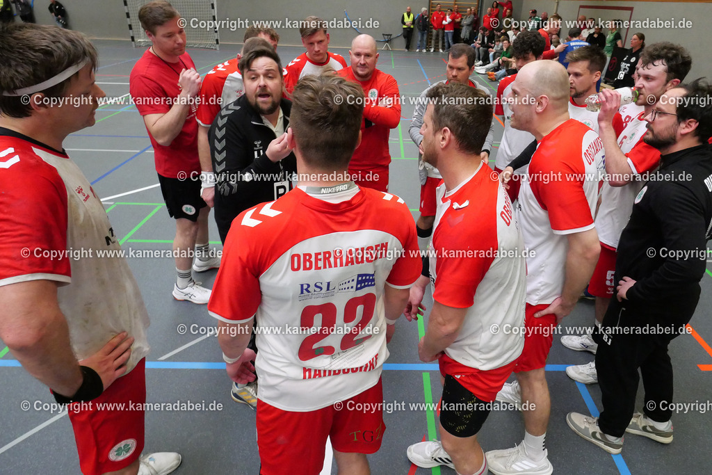 Handball : Verbandsliga Herren: TB Oberhausen - RW Oberhausen  am 12.04.2026 in Oberhausen. | Handball : Verbandsliga Herren: TB Oberhausen - RW Oberhausen  am 12.04.2026 in Oberhausen. - Realisiert mit Pictrs.com