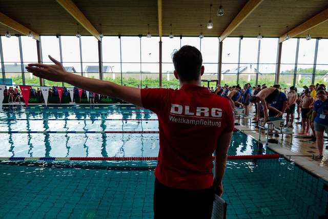 DLRG, Wettkampf, Rettungssport, Landesverbandsmeisterschaften 2026 14.06.2026 | Bedburg, Deutschland - June, 14: Landesmeisterschaften im Rettungssport der Mannschaften im DLRG Landesverband Nordrhein. (Foto: Benedikt Lang (DLRG) - Realisiert mit Pictrs.com