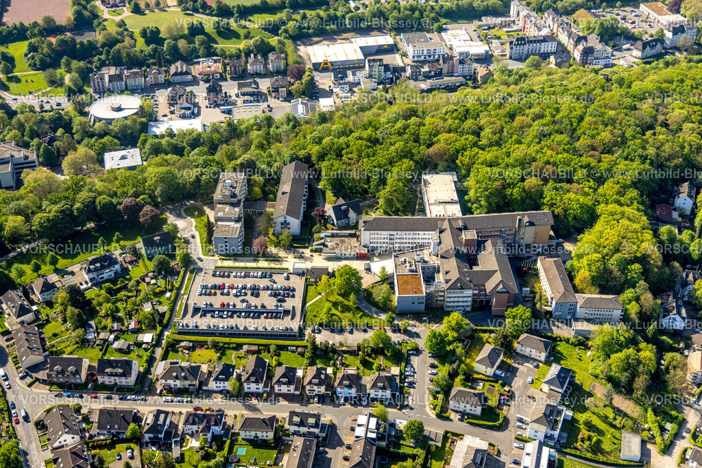 Hagen240503783 | Luftbild, Evangelisches Krankenhaus Hagen-Haspe gem. GmbH Allgemeinkrankenhaus, Altenwohnheim, Haspe-West, Hagen, Ruhrgebiet, Nordrhein-Westfalen, Deutschland